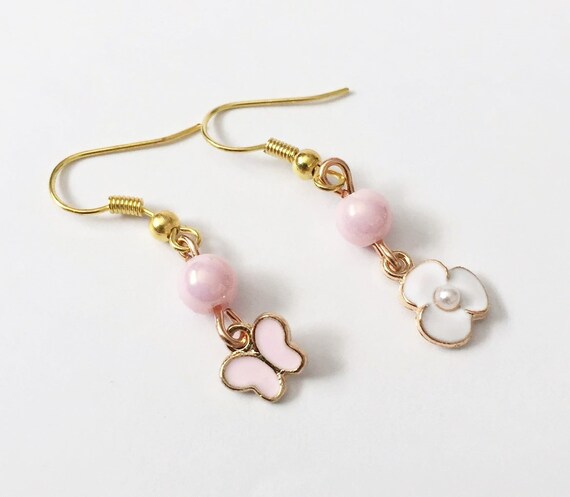 Cute Kitty Earring Boucle D Oreille Chat Etsy Cute Kitty Earring Boucle D Oreille Chat Etsy
