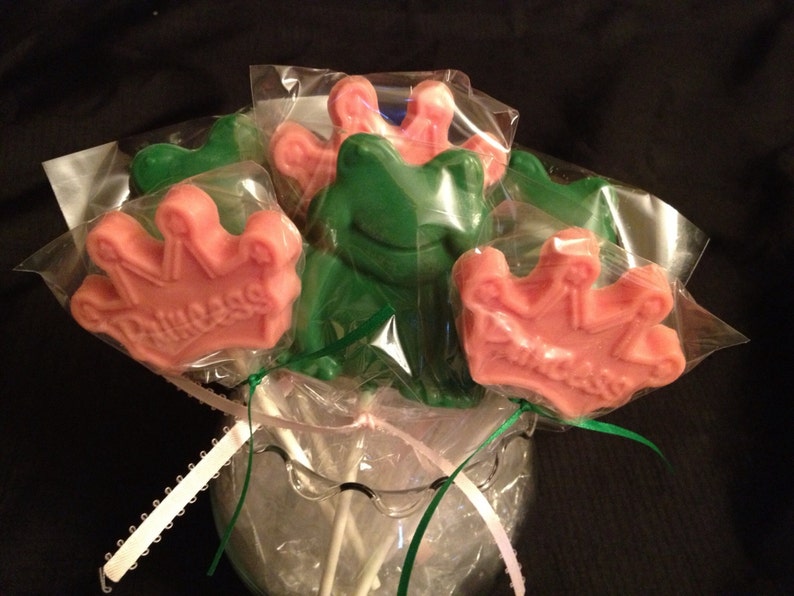 Frog Lollipops Etsy