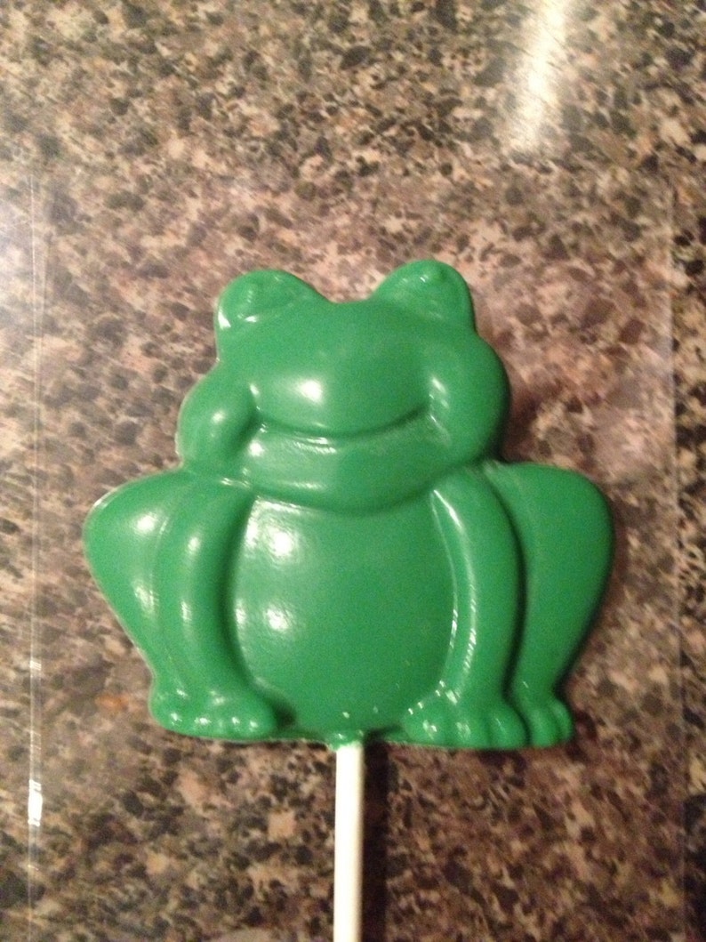 Frog Lollipops Etsy