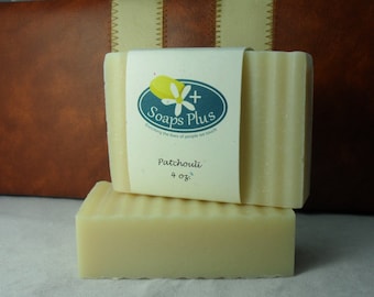 Sabonete artesanal de patchouli