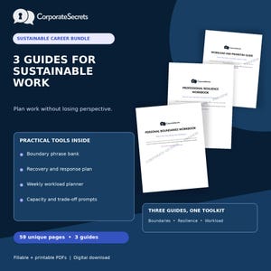 Sustainable Career Bundle