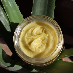 Anti Aging / Night Cream / Face Moisturizer / Organic / Green Tea / Skin Nutrition / GLASS jar / image 9