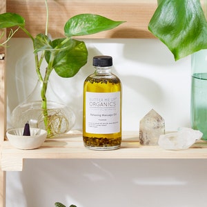 Relaxing Massage Oil / Organic Massage Oil / Soothing / Stress Relieving