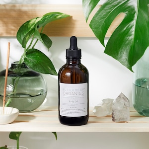 Organic Body Oil / Body Oil / Moisturizer / Organic Oils / Dry Skin Formula
