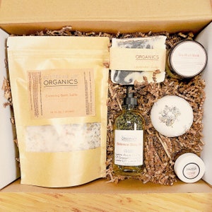 Organic  Pamper Kit / Spa Box / Organic Gift