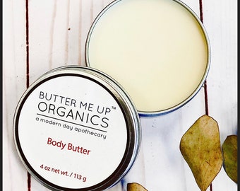 Organic body Butter / clean products / winter skin / gardners hands / dry skin