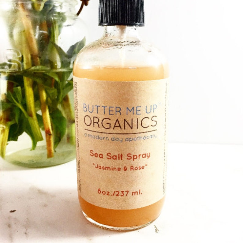 Organic Sea Salt Spray / Beach Hair Spray / Beachy Waves / Etsy