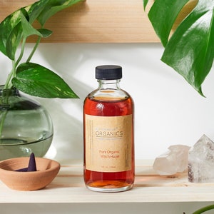 Organic Witch Hazel / Organic Facial Toner / Blemishes / Neutralizer