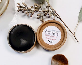 Organic Eye Coal Eyeliner: Natural Black Makeup