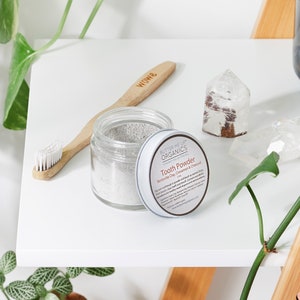 Zahnpulver / Zahnpasta / Bio-Zahnpulver / Bio-Zahnpasta / Bio-Zahnpasta / Ton-Zahnpaste / Remineralisierendes Zahnpulver