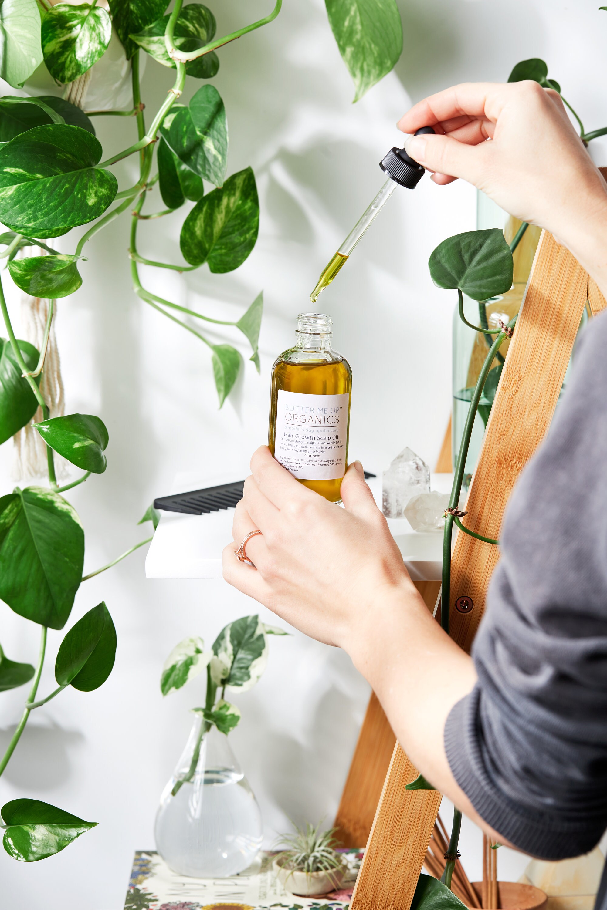 Organic Scalp Treatment / Scalp Oil / Hair Growth / Organic - Etsy India