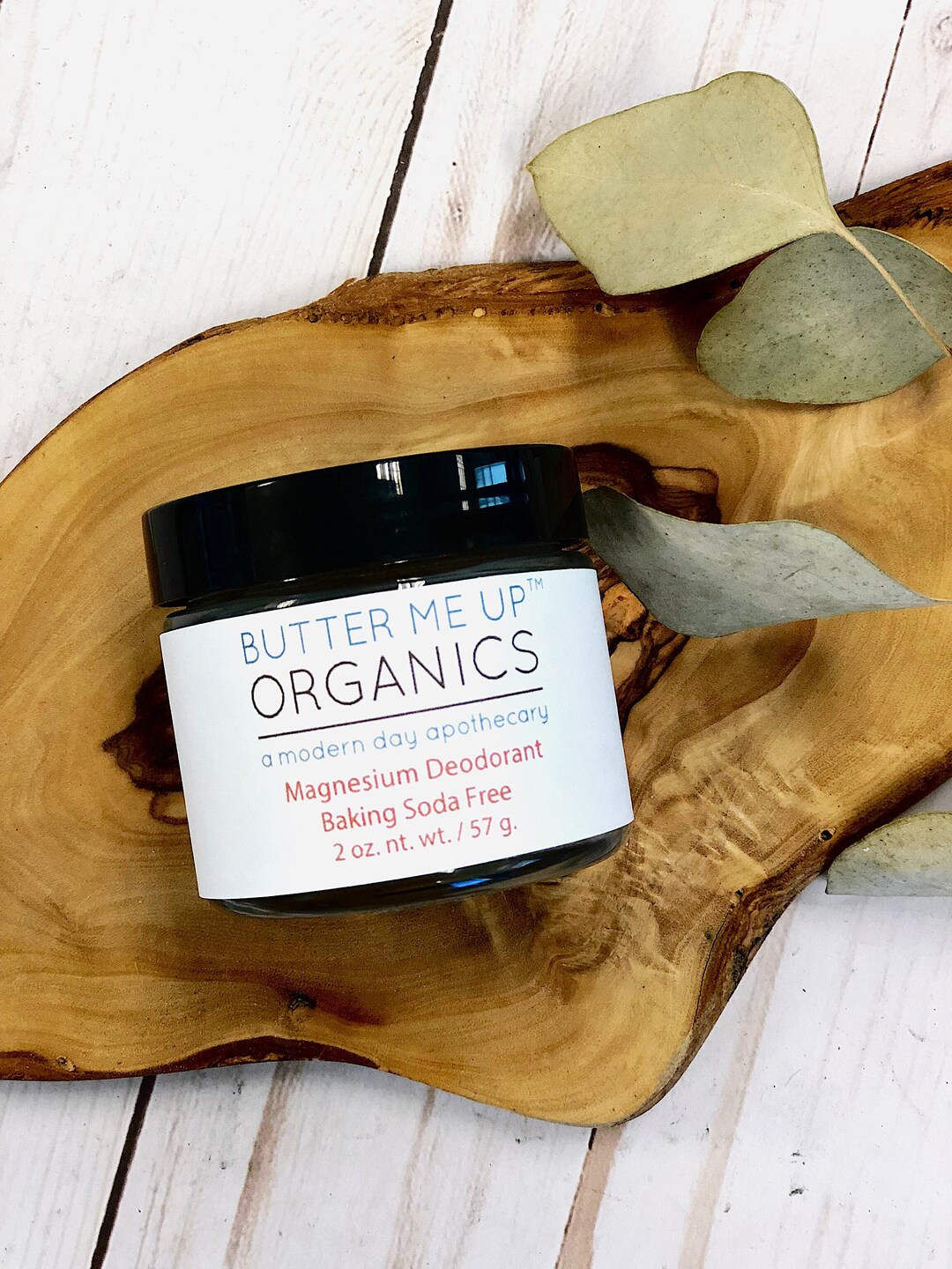 Organic Magnesium Deodorant, Baking Soda Free, Aluminum Free - Etsy