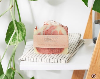Jasmine, Atlas Cedar & Pine Organic Soap Essential Oils