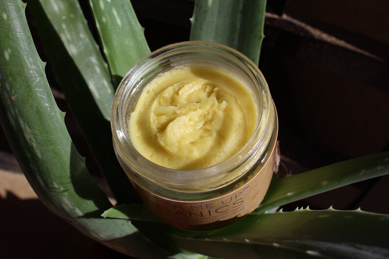 Anti Aging / Night Cream / Face Moisturizer / Organic / Green Tea / Skin Nutrition / GLASS jar / image 8
