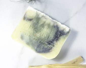 Eucalyptus & Mint Organic Vegan Soap / Essential Oil Soap / Butter Me Up Organics / Pretty Soap Gift