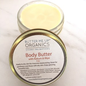 Organic Body Butter / Gardener&#39;s Hands / Gardner&#39;s Therapy / Elbow Lotion / Heel Lotion / Dry Skin / Dry Hands / Foot Lotion / Hydrating