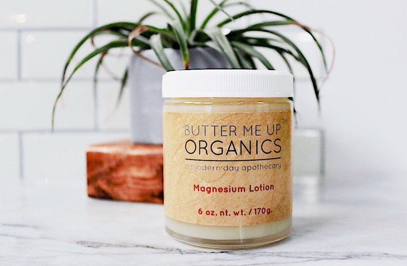Organic Magnesium Lotion / Magnesium / Magnesium Cream / Etsy