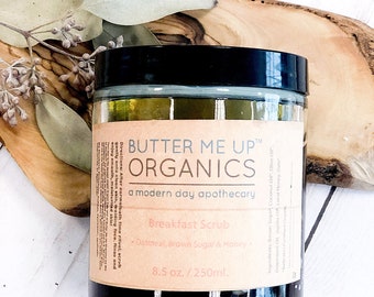 Organic Breakfast Scrub / Body Polish / Spa Scrub /