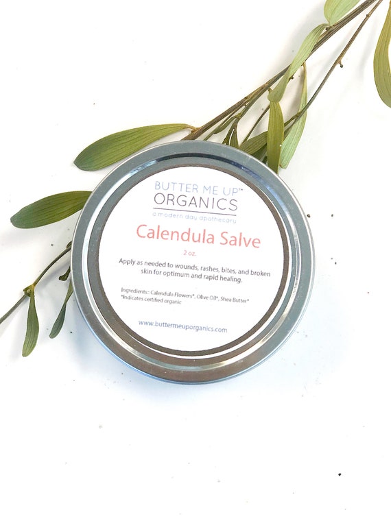 Organic Calendula Salve with Shea Butter