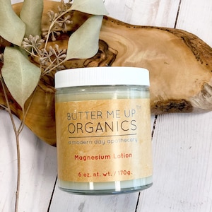 Organic Magnesium Lotion / Magnesium / Magnesium Cream / Magnesium Butter / Magnesium Body Butter / Magnesium Chloride / Magnesium Rub Balm image 6