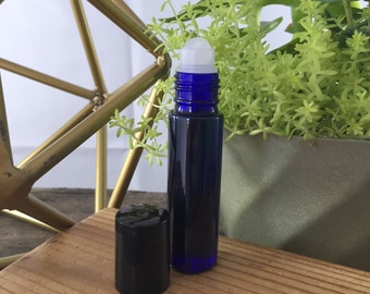 Custom Organic Essential Oil Perfume Blend, Natural Roll On