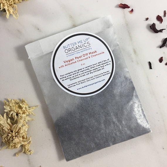 VEGAN Activated Charcoal Peel-Off Mask