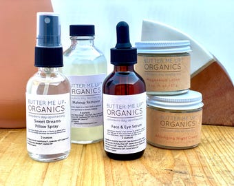 Organic Nighttime Face Care Routine: Clear Skin & Restful Sleep