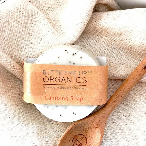 Organic Camping Soap- Bug Repellant/Shampoo Bar