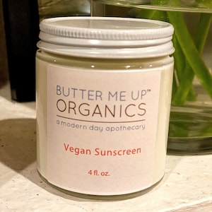 VEGAN Sunscreen / SPF 45 / Eco Friendly Sun Protection / Mineral Sunscreen / Cruelty Free / Sunblock / Coral Reef Safe
