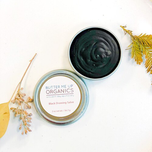 Organic Black Drawing Salve / Bee Stings / Rashes / Skin Etsy