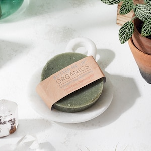 Face Wash Facial Cleansing Bar with French Green Sea Clay image 1