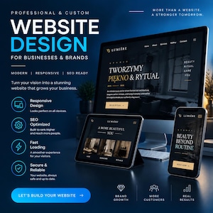 Progettazione e sviluppo di siti web responsive personalizzati / Brand aziendale e personale