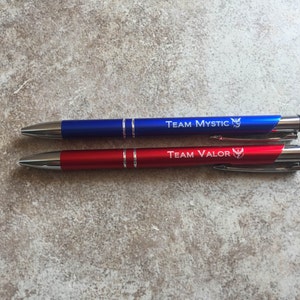 Team Mystic / Team Valor Pens Single Pen image 2