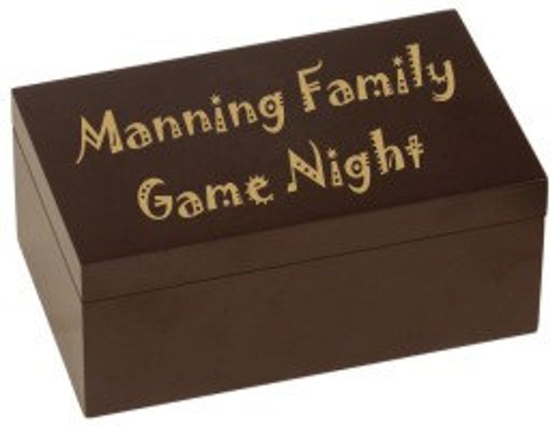 Personalized Dominoes Set Includes 92 Dominoes image 2