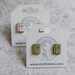 Handmade Quarter Insert Arcade Coin-op Earrings (nickel Plated Studs ...