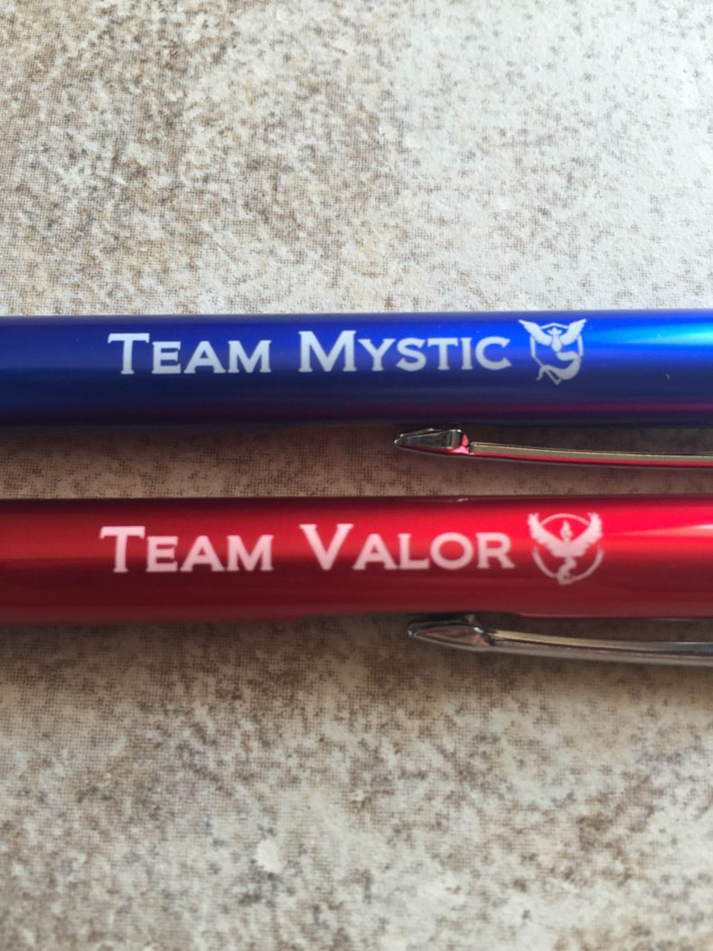 Team Mystic / Team Valor Pens Single Pen image 1