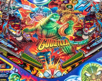 Reptile Scales flipper bat MODs voor Godzilla flipperkast (set van 3)