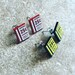 Handmade Quarter Insert Arcade Coin-op Earrings (nickel Plated Studs ...