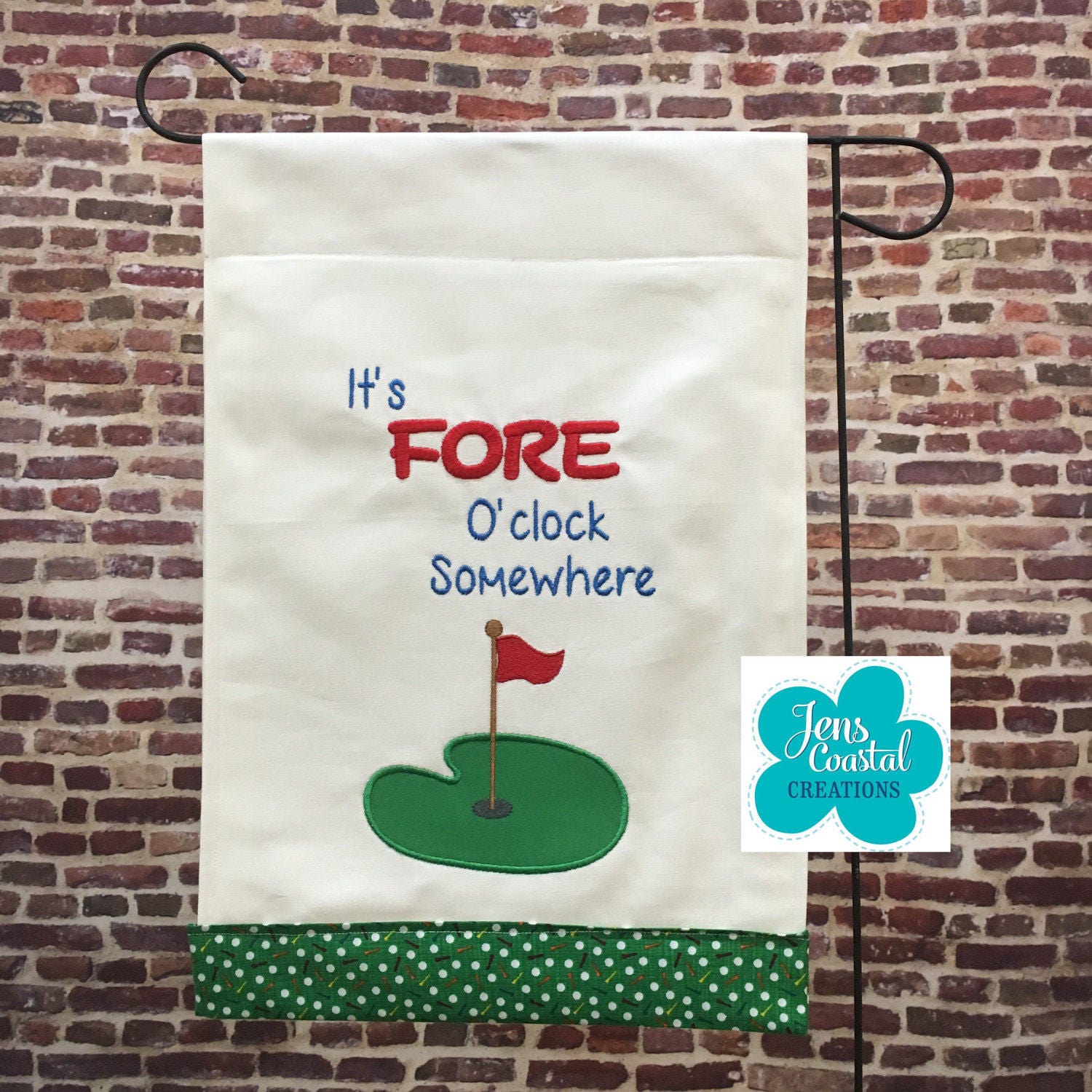 Garden Flag/Golf Flag/Decorative Flag/Banner/Golf/Golfer/Golf | Etsy