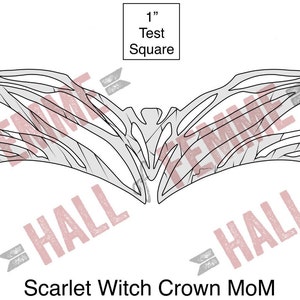 Scarlet Witch Crown MoM PDF Pattern