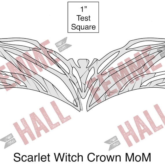 diy scarlet witch headpiece