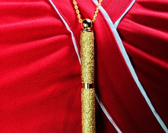 Holloway Handmade Pen Necklace - Inspired by Mad Men