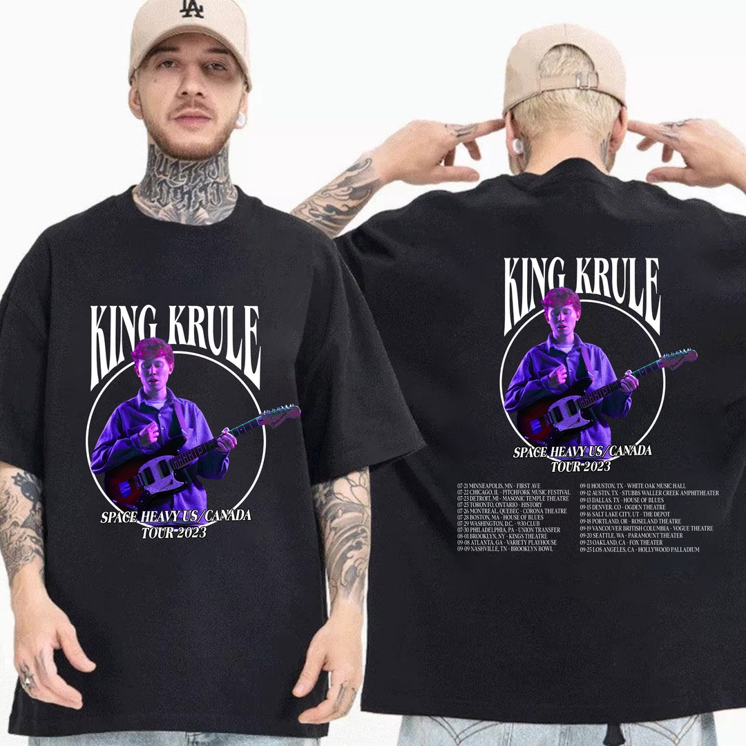 king krule tour 2023 merch