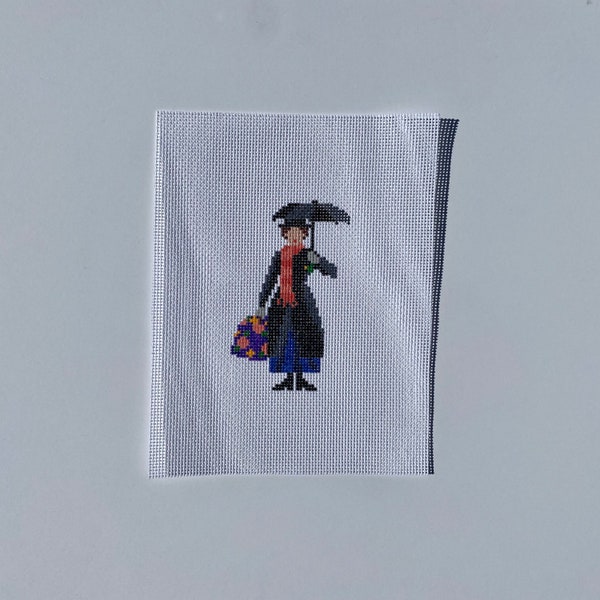 Mary Poppins Figure-Needlepoint Canvas-18pt/mesh