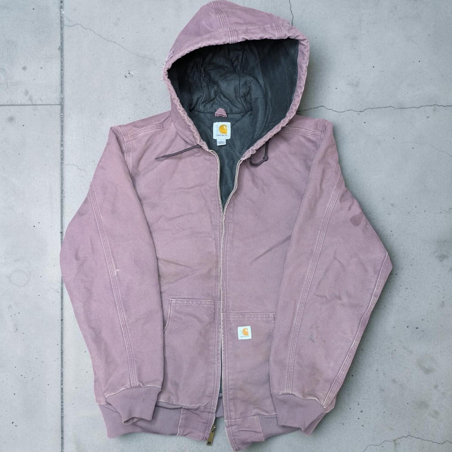 Purple Carhartt Jacket - Etsy
