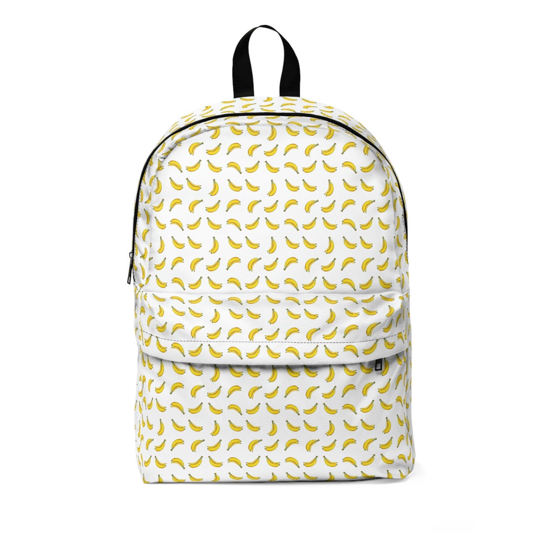 This Backpack is Bananas Classic Canvas Backpack Banana Etsy