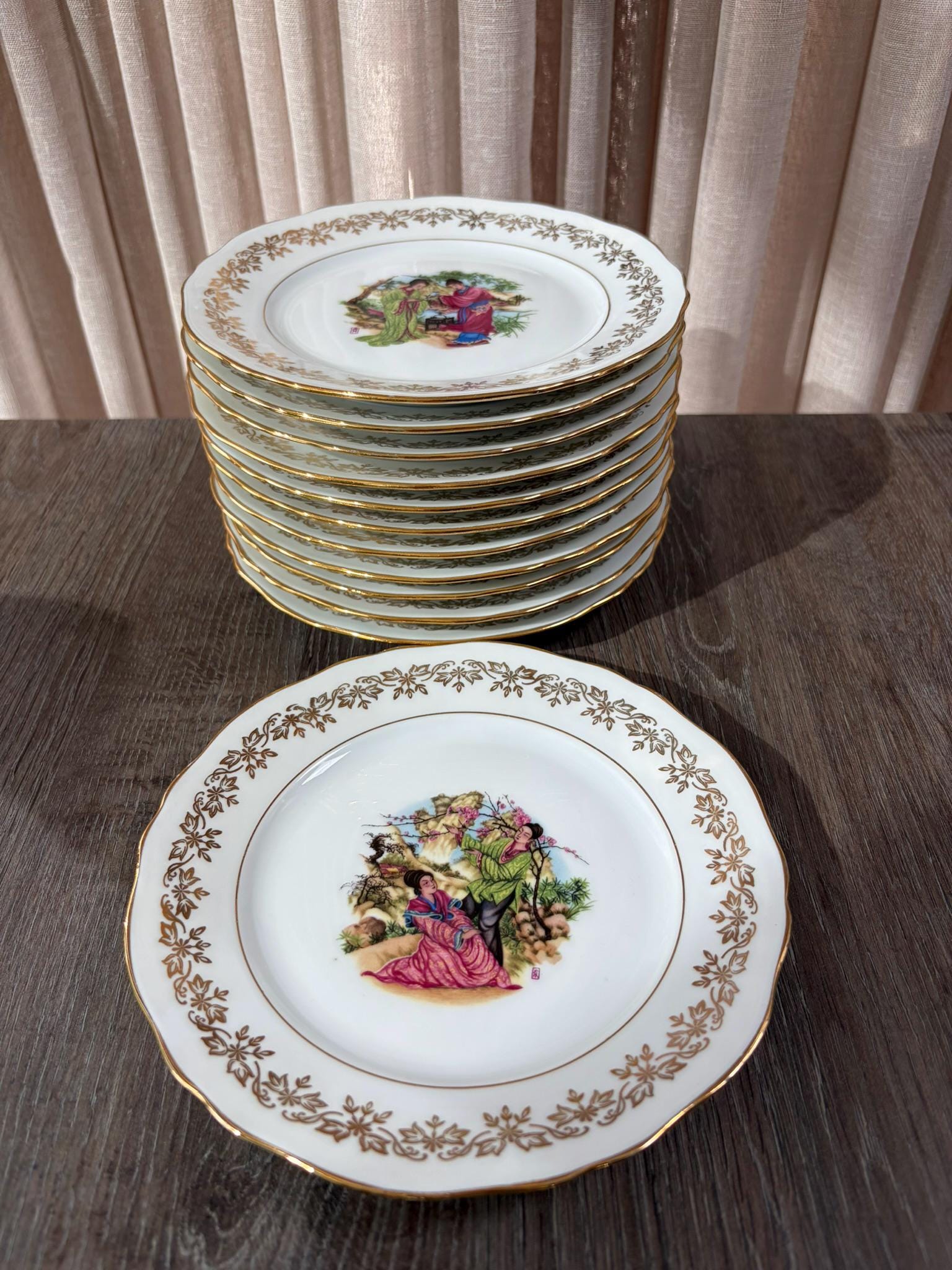 Vintage philippe deshoulieres limoges plates - Etsy 日本