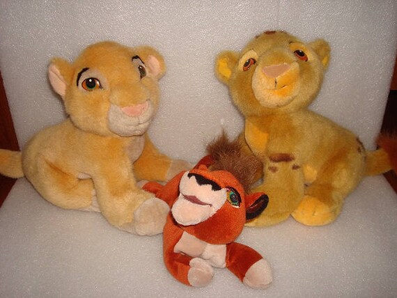 vintage simba stuffed animal