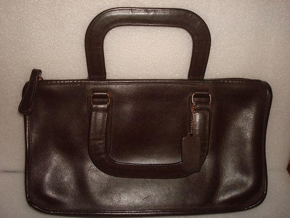 Vintage Authentic 1970s Coach Bonnie Cashin Dark B