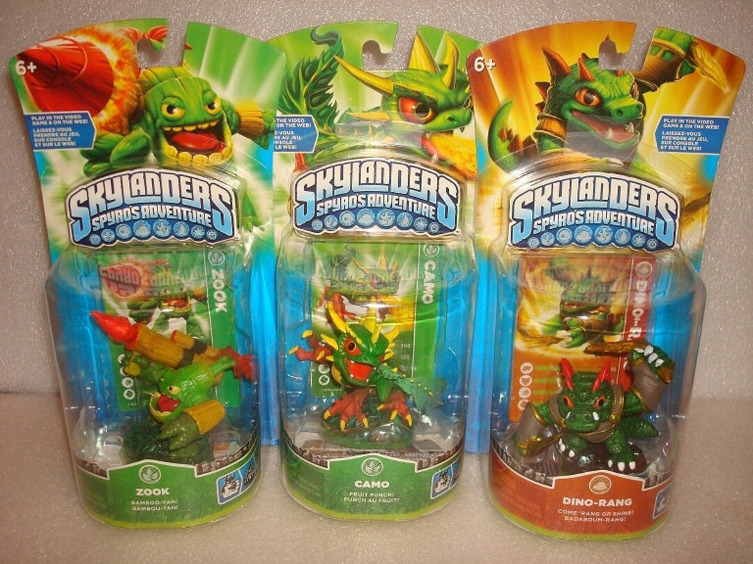 Skylanders Spyro's Adventure Character Figures - Assorted Used Lot